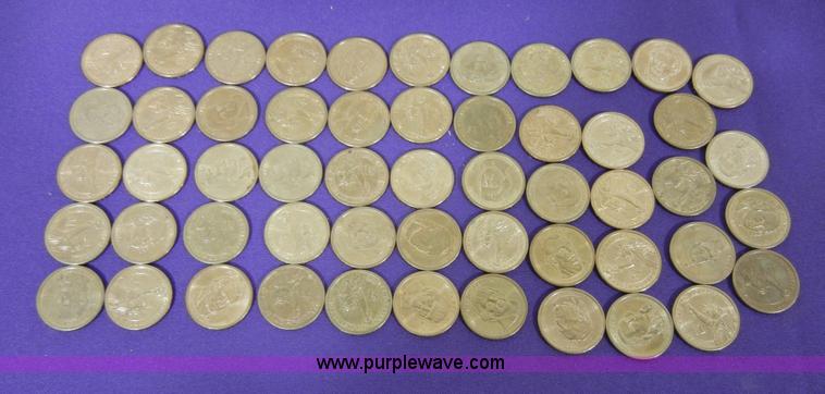 image for item 2005 (54) $1 gold coins