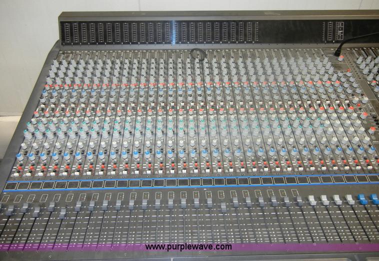 image for item 2018 Amek Big by Langley 44 channel mixing desk with cabling and stand