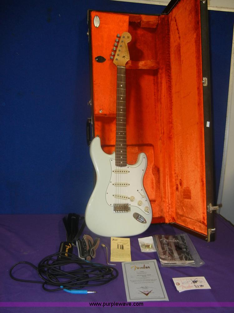 image for item 2046 1965 Fender Stratocaster Relic electric guitar