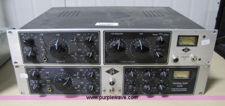 image for item 2071 Universal Audio LA-610 classic tube preamplifier