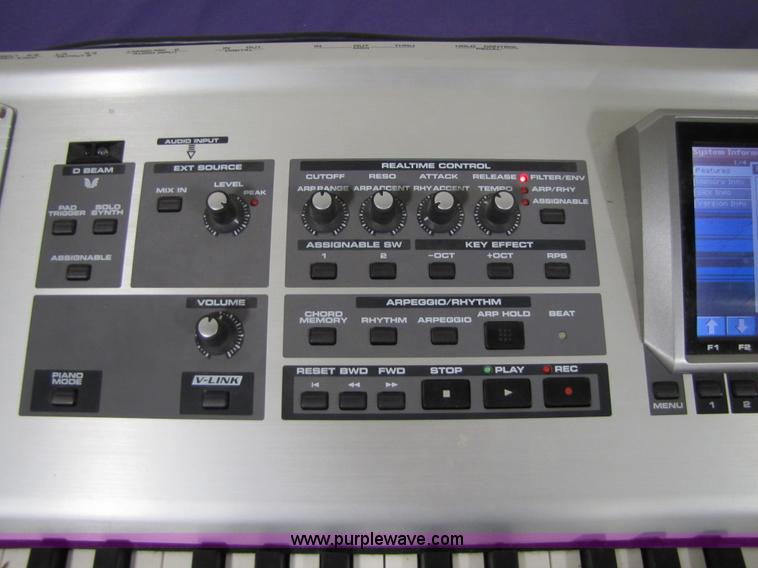 image for item 2078 Roland Fantom X8 workstation keyboard