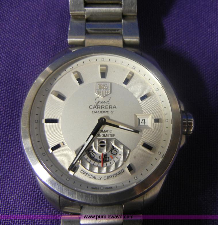 image for item 2100 Tag Heuer Great Carrera Calibre 6 men's watch