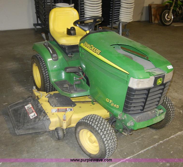 image for item 2276 John Deere GT245 riding lawn mower