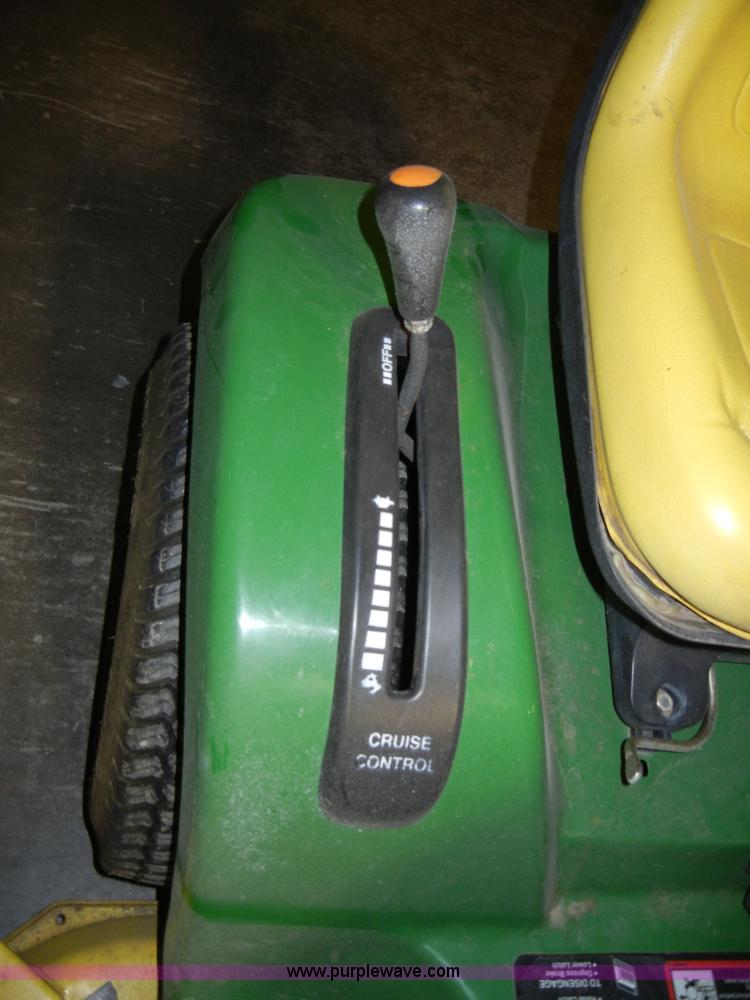 image for item 2276 John Deere GT245 riding lawn mower