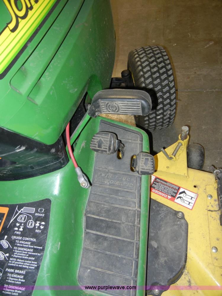 image for item 2276 John Deere GT245 riding lawn mower