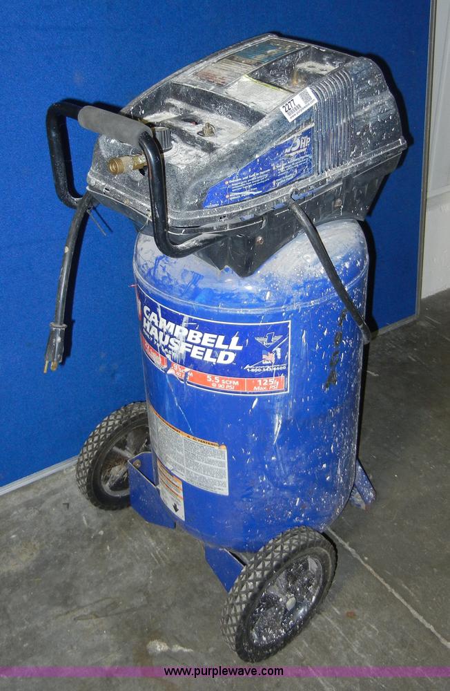 Campbell Hausfeld 22 gallon air compressor in Manhattan, KS | Item 2277 ...