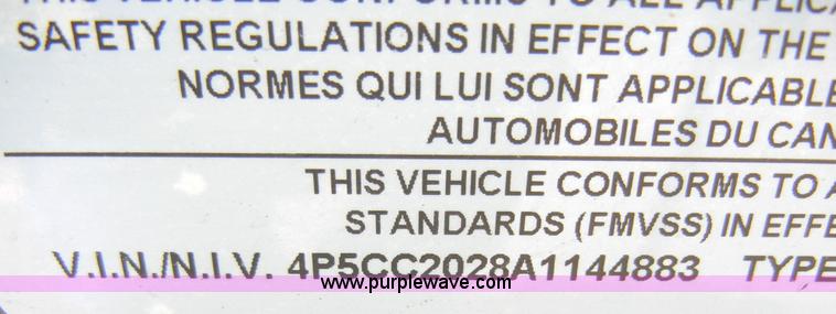 image for item 2331 2010 PJ 25' trailer