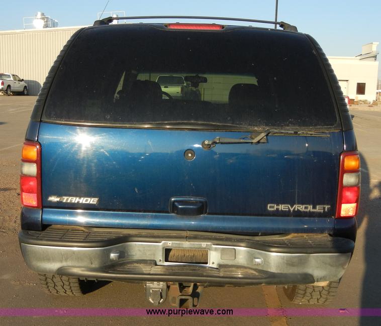 image for item 2386 2001 Chevrolet Tahoe LT K1500 SUV
