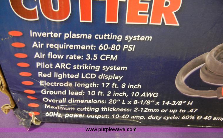 image for item 2436 Chicago electric inverter digital plasma cutter