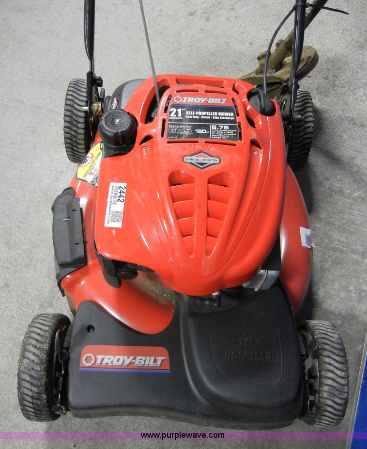 image for item 2442 Troy-bilt 21" self-propelled mower