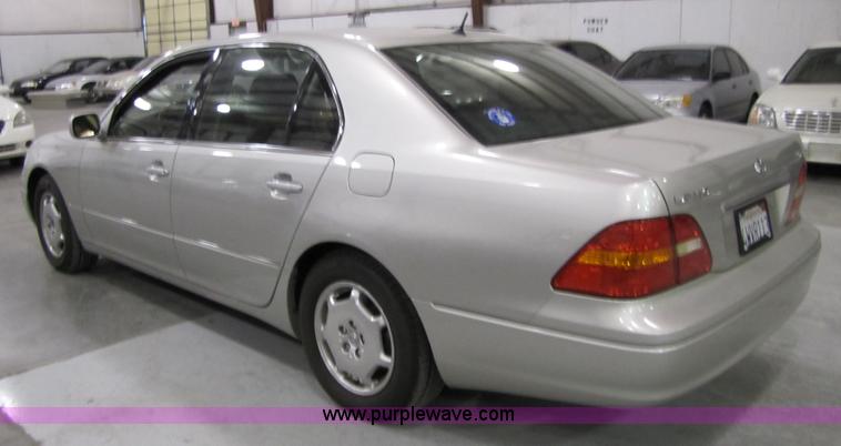 image for item 5325 2002 Lexus LS 430 Non-repairable certificate, parts only