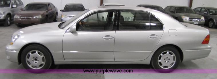 image for item 5325 2002 Lexus LS 430 Non-repairable certificate, parts only