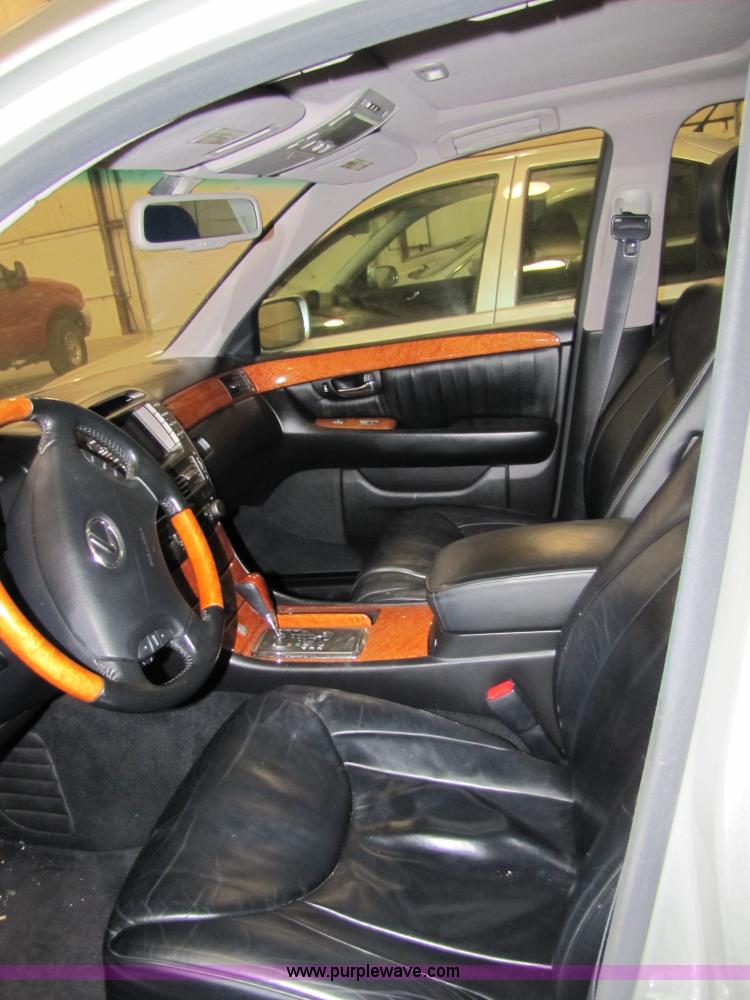 image for item 5325 2002 Lexus LS 430 Non-repairable certificate, parts only