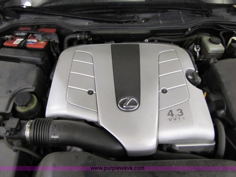 image for item 5325 2002 Lexus LS 430 Non-repairable certificate, parts only