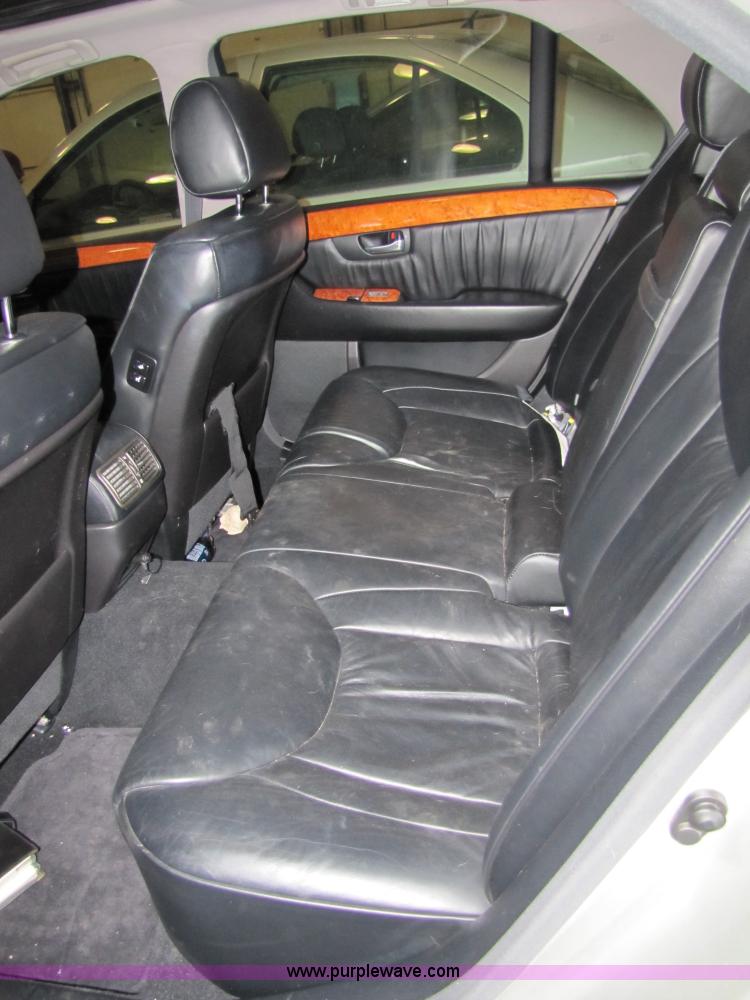 image for item 5325 2002 Lexus LS 430 Non-repairable certificate, parts only