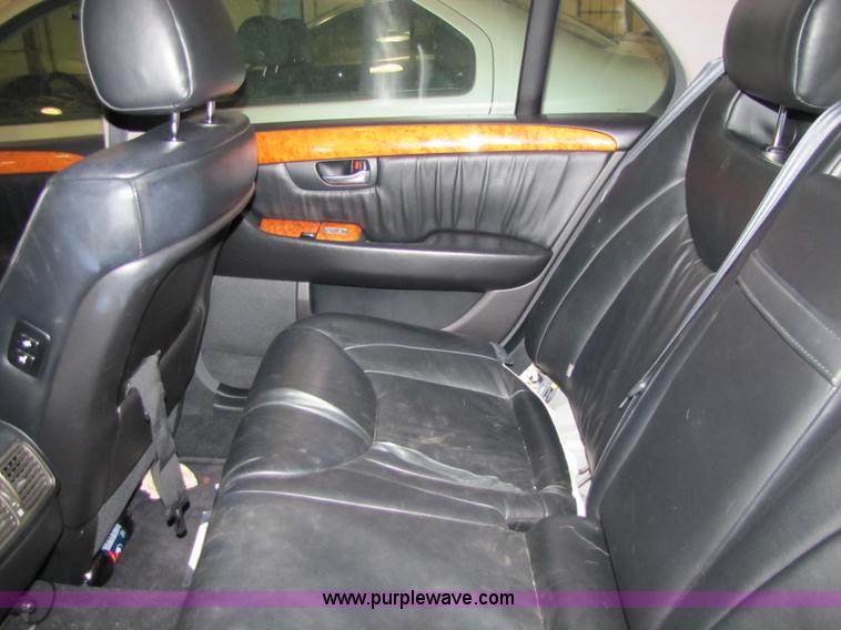 image for item 5325 2002 Lexus LS 430 Non-repairable certificate, parts only