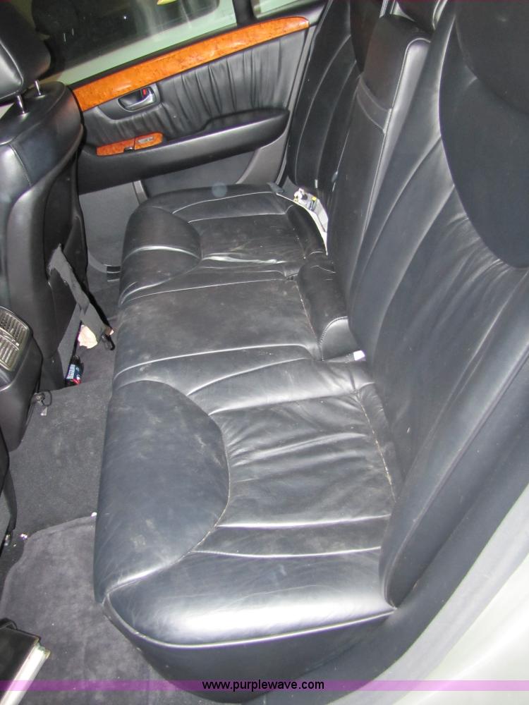 image for item 5325 2002 Lexus LS 430 Non-repairable certificate, parts only