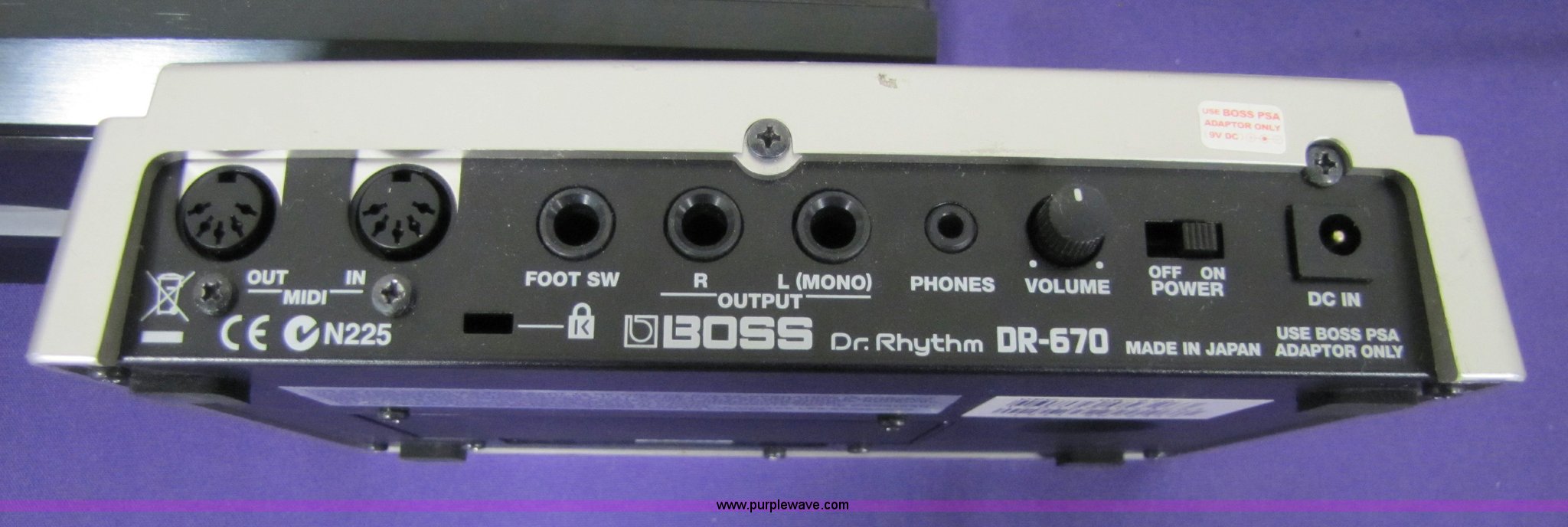 Boss Dr.Rhythm DR670 drum machine in Manhattan, KS Item 2076 sold