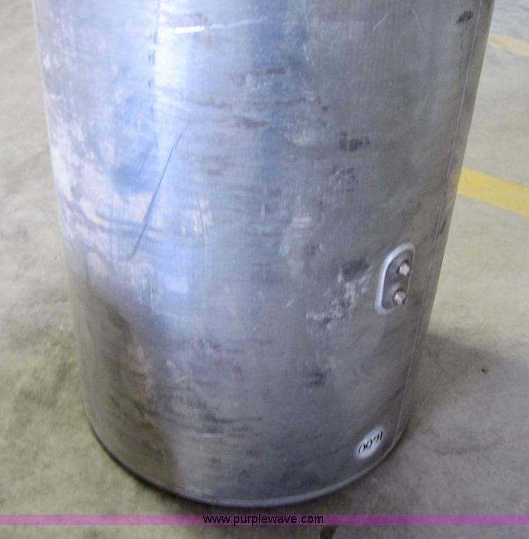image for item 1008 180 gallon stainless steel fuel tank