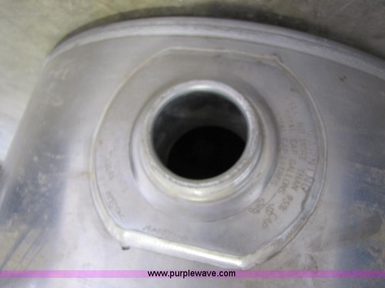 image for item 1008 180 gallon stainless steel fuel tank