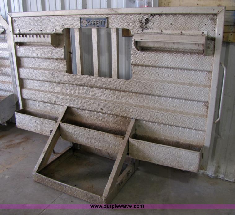 image for item 1014 Barrett aluminum headache rack