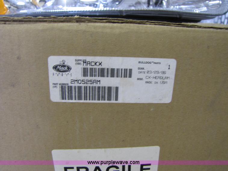 image for item 1017 Assorted Mack semi parts