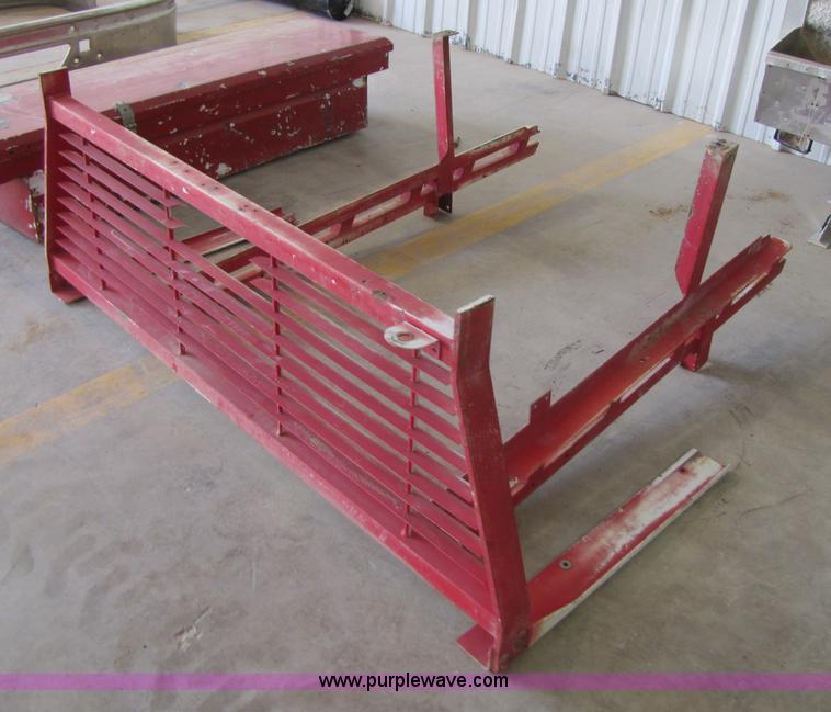 image for item 1018 Headache rack and cross bed toolbox