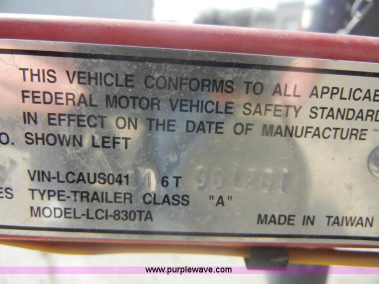 image for item 2014 Long Chih 4' trailer