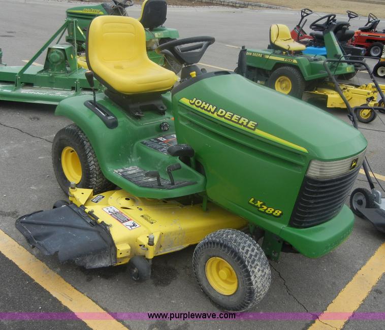 image for item 2145 John Deere LX288 riding mower