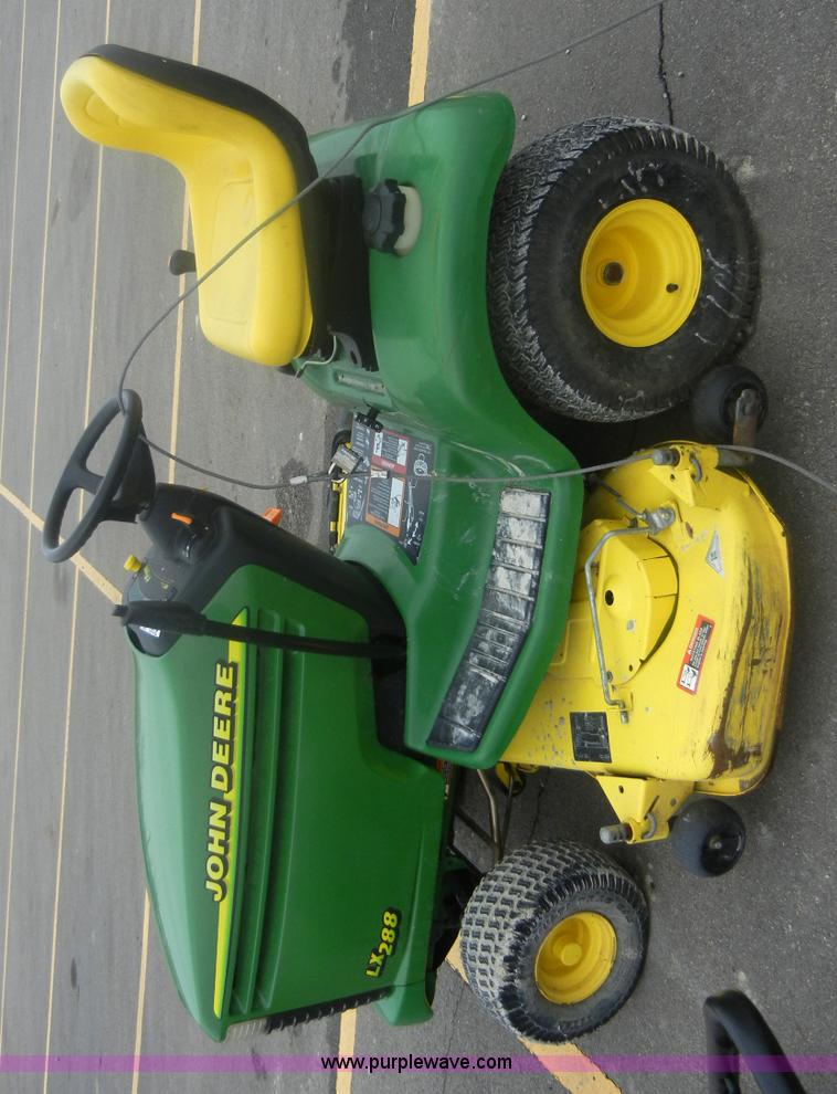 image for item 2145 John Deere LX288 riding mower