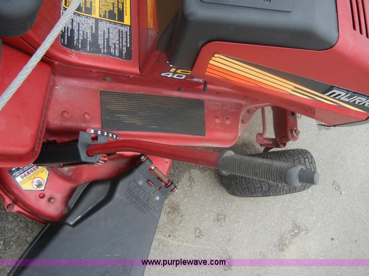 image for item 2147 Murray riding lawn mower