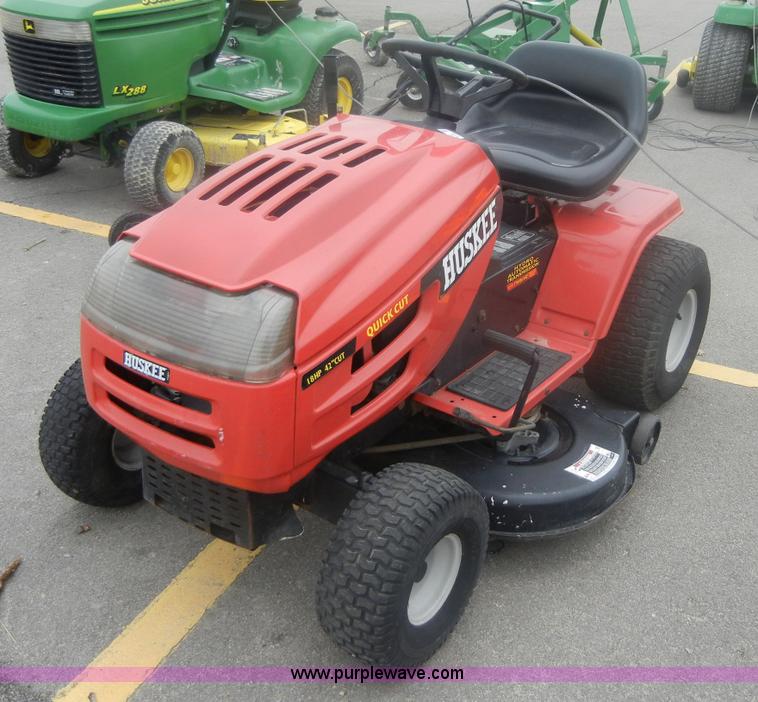 image for item 2148 Huskee riding lawn mower