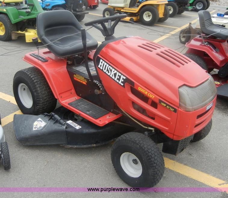 image for item 2148 Huskee riding lawn mower