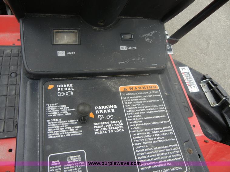 image for item 2148 Huskee riding lawn mower