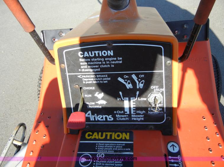 image for item 2283 Ariens riding mower