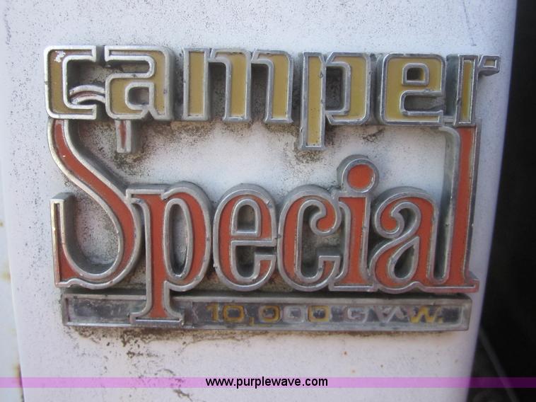 image for item 3184 1982 Chevrolet C30 Custom Deluxe flatbed pickup truck