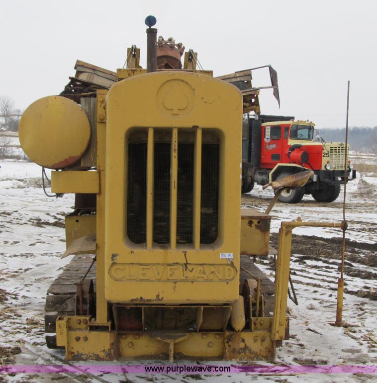 image for item 4043 1968 Cleveland V110 wheel trencher