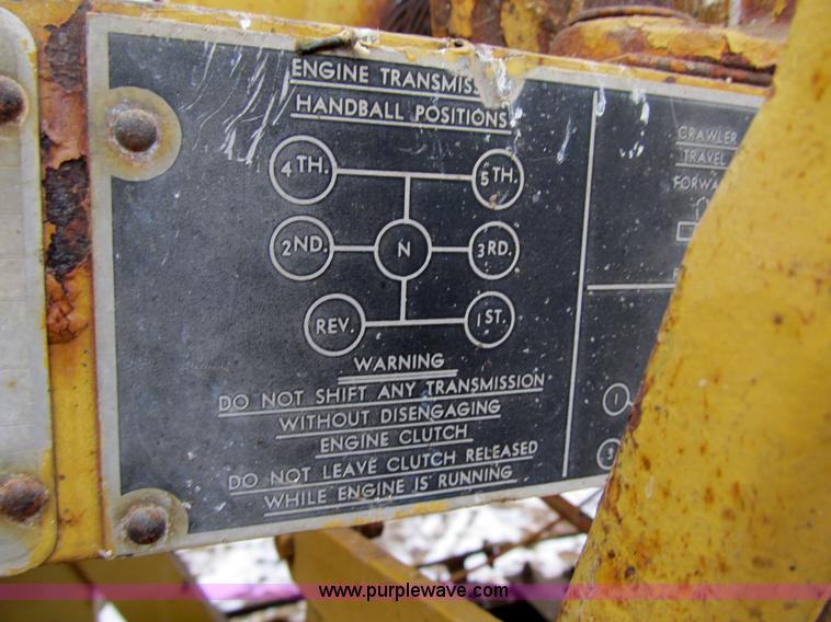 image for item 4043 1968 Cleveland V110 wheel trencher