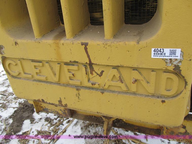 image for item 4043 1968 Cleveland V110 wheel trencher