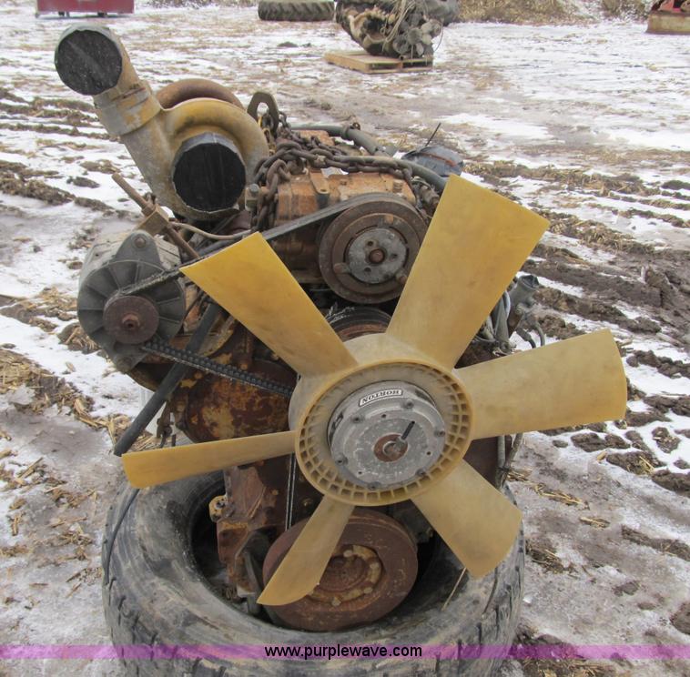 image for item 4044 Semi engine and transmission