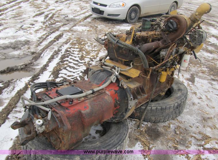 image for item 4044 Semi engine and transmission