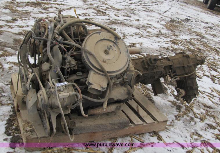 image for item 4045 Ford truck engine and transmission