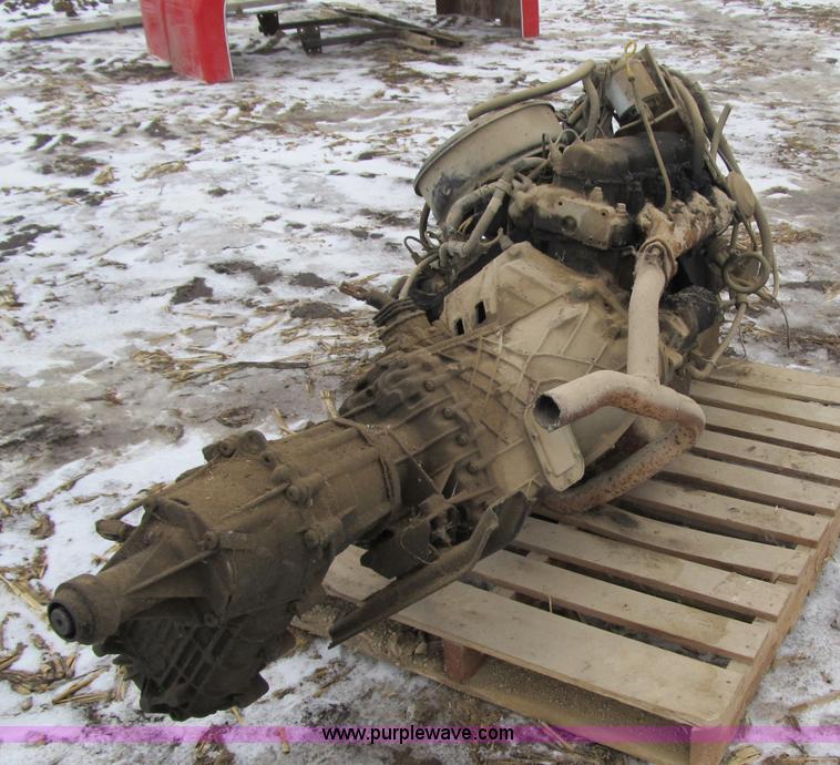 image for item 4045 Ford truck engine and transmission