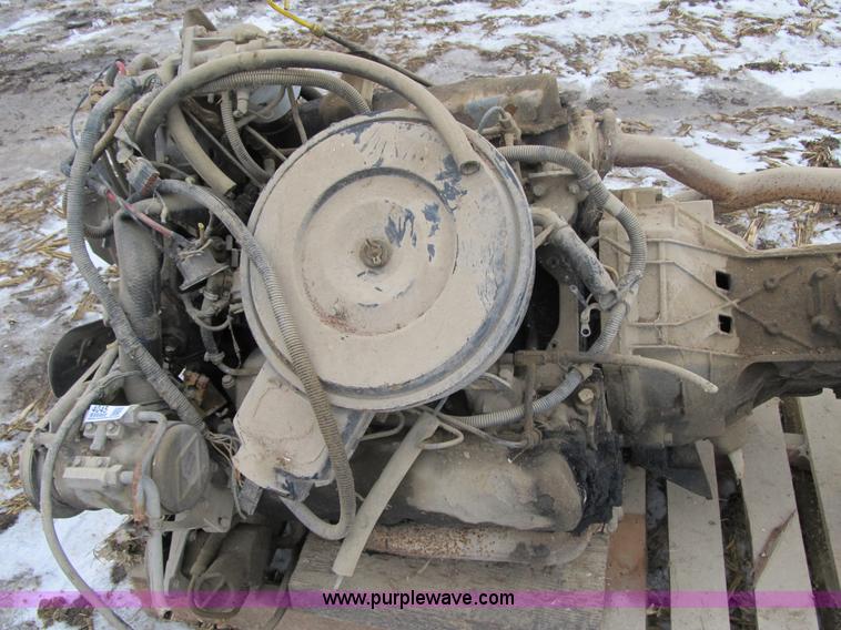 image for item 4045 Ford truck engine and transmission