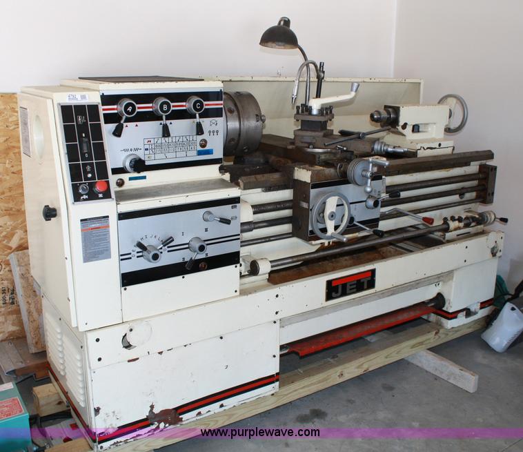 image for item 4792 1998 Jet 14 x 40 geared head engine lathe
