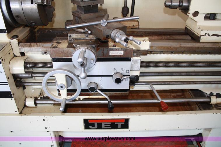 image for item 4792 1998 Jet 14 x 40 geared head engine lathe