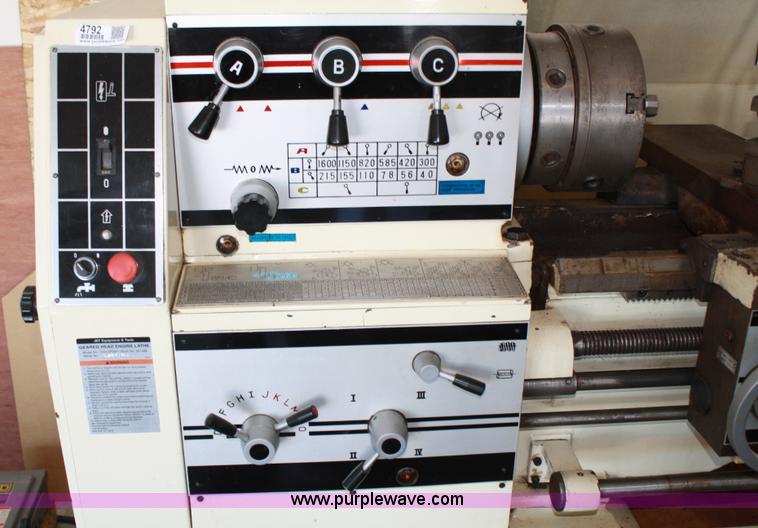 image for item 4792 1998 Jet 14 x 40 geared head engine lathe