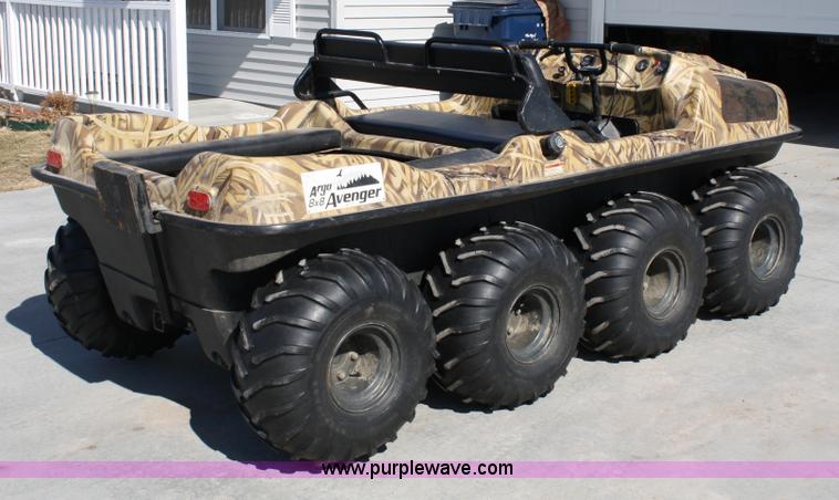image for item 4935 2007 Argo Avenger 8x8 amphibious vehicle
