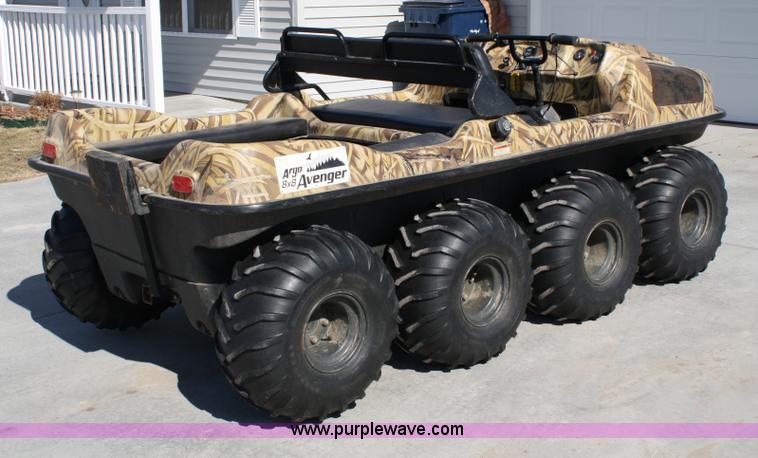 image for item 4935 2007 Argo Avenger 8x8 amphibious vehicle