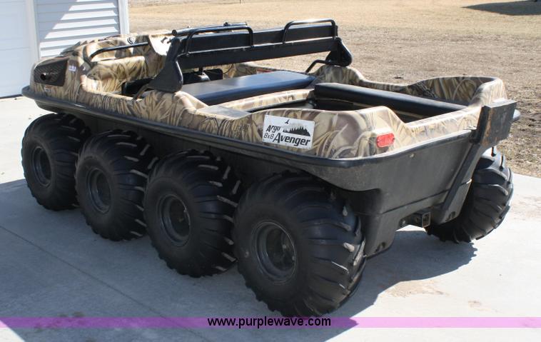 image for item 4935 2007 Argo Avenger 8x8 amphibious vehicle